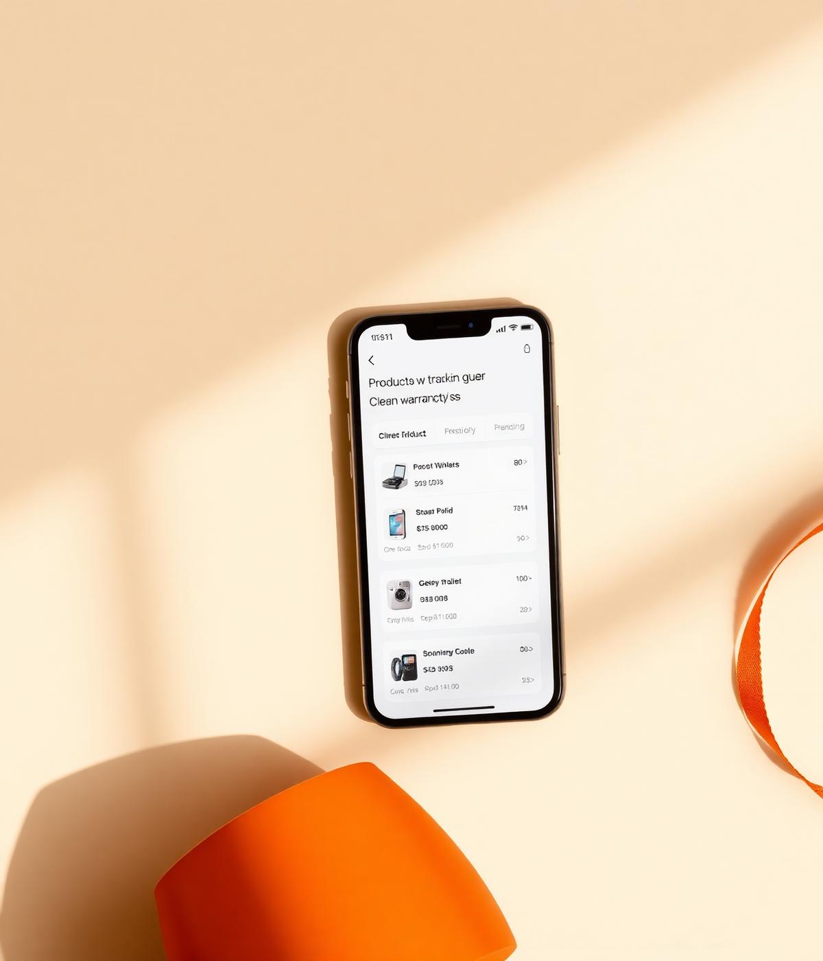 Aperçu de l'application Garanti